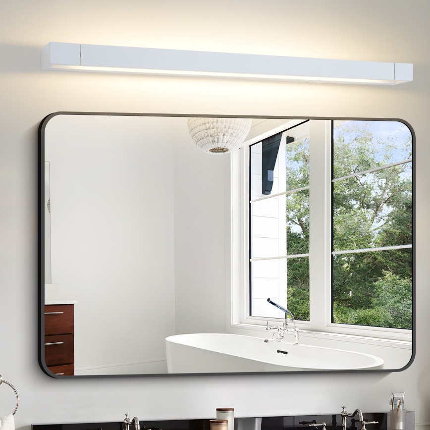 Brilagi - Iluminación LED para espejo de baño AQUA LINE LED/24W/230V 90 cm IP44 blanco