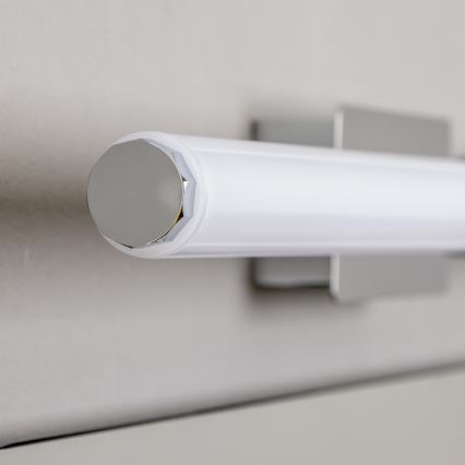 Brilagi - Iluminación LED para espejo de baño DIANA LED/10W/230V 60 cm IP44 cromo brillante