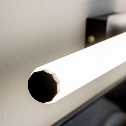 Brilagi - Iluminación LED para espejo de baño DIANA LED/10W/230V 60 cm IP44 negro