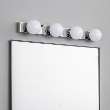 Brilagi - Iluminación LED para espejo de baño HOLLYWOOD 4xLED/3W/230V 53 cm IP44 cromo brillante