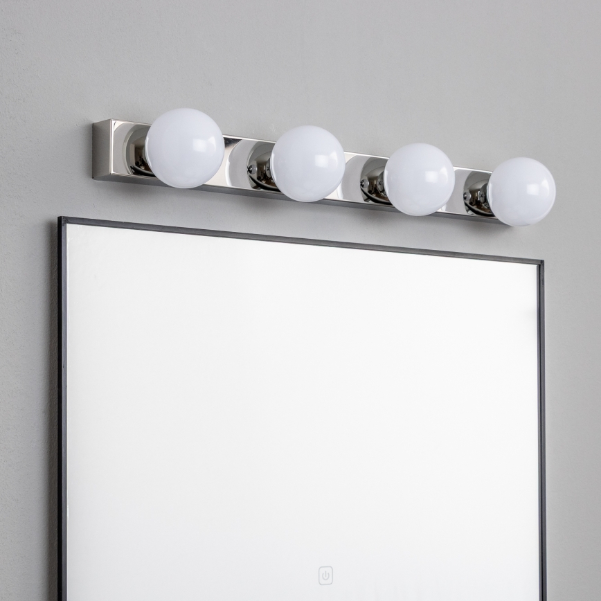 Brilagi - Iluminación LED para espejo de baño HOLLYWOOD 4xLED/3W/230V 53 cm IP44 cromo brillante