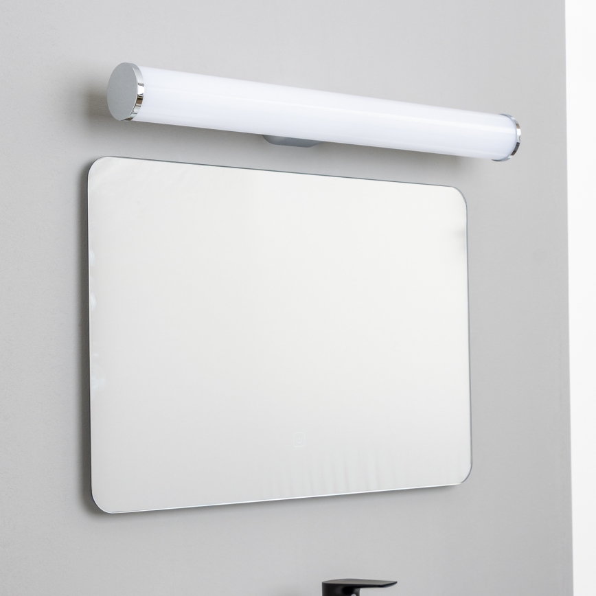 Brilagi - Iluminación LED para espejo de baño TUBE LED/15W/230V 3000/4000/6500K IP44 cromo brillante