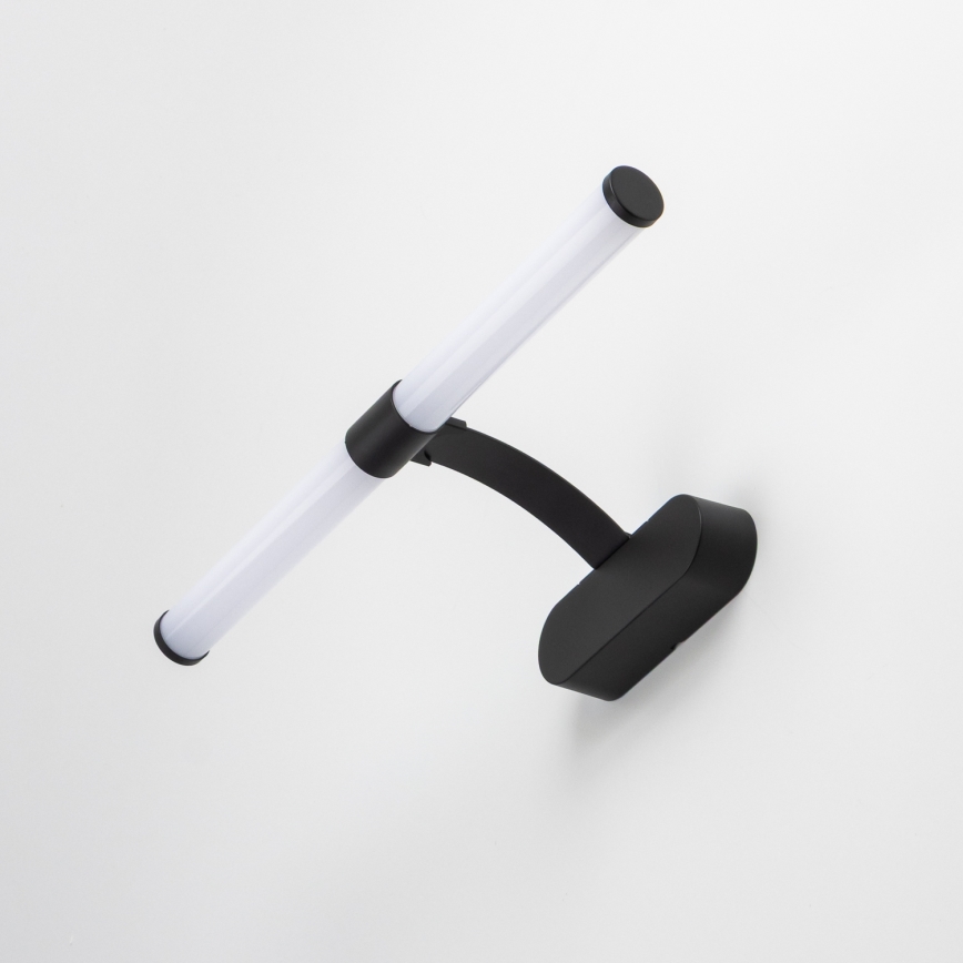 Brilagi - Iluminación LED 2 en 1 para espejo de baño TUBEO LED/6W/230V 40 cm IP44 negro