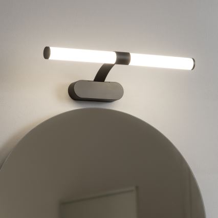Brilagi - Iluminación LED 2 en 1 para espejo de baño TUBEO LED/6W/230V 40 cm IP44 negro