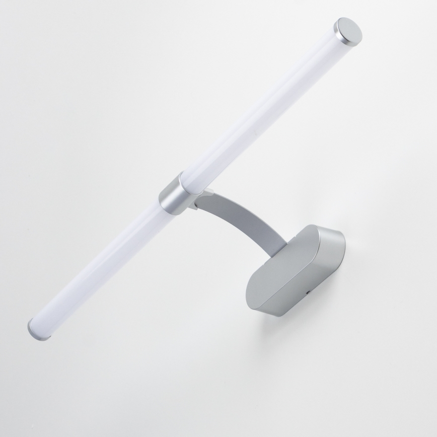 Brilagi - Iluminación LED 2 en 1 para espejo de baño TUBEO LED/8W/230V 60 cm IP44 plateado