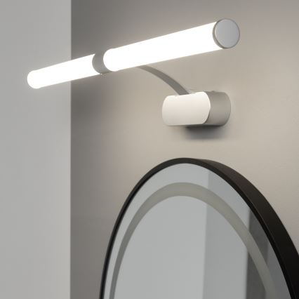 Brilagi - Iluminación LED 2 en 1 para espejo de baño TUBEO LED/8W/230V 60 cm IP44 plateado