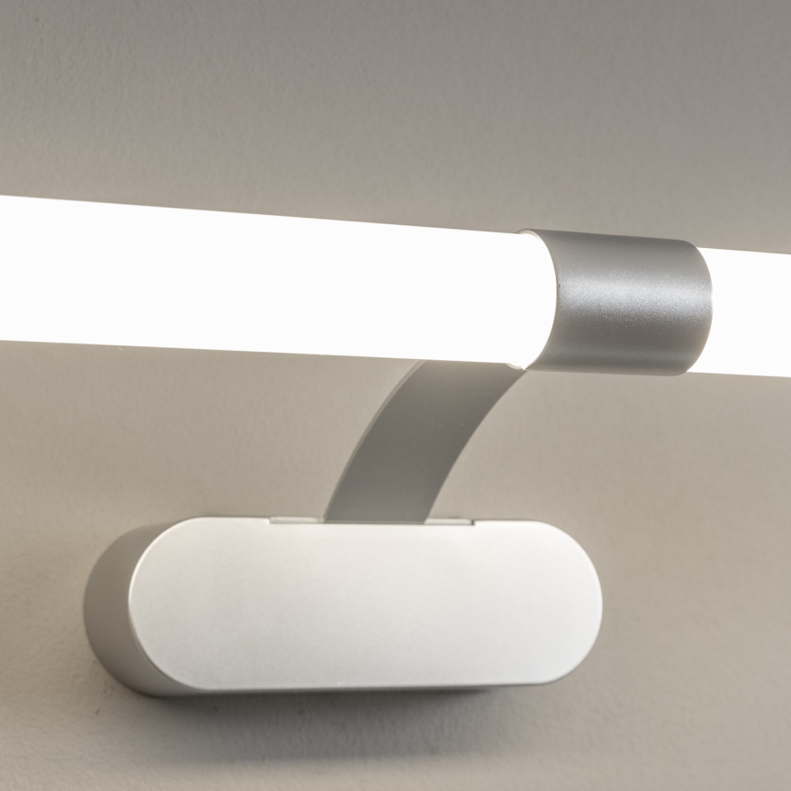 Brilagi - Iluminación LED 2 en 1 para espejo de baño TUBEO LED/8W/230V 60 cm IP44 plateado