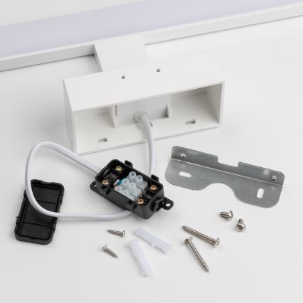 Brilagi - Iluminación LED para espejo de baño 3 en 1 VESTRA LED/15W/230V 80 cm IP44 blanca