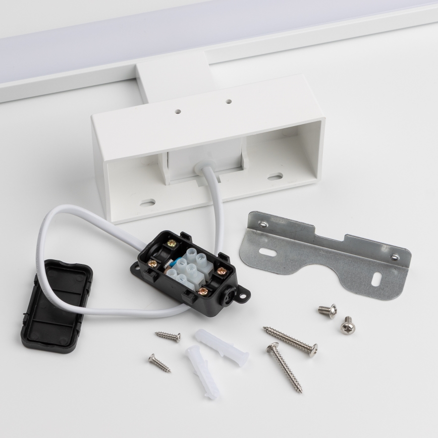 Brilagi - Iluminación LED para espejo de baño 3 en 1 VESTRA LED/15W/230V 80 cm IP44 blanca