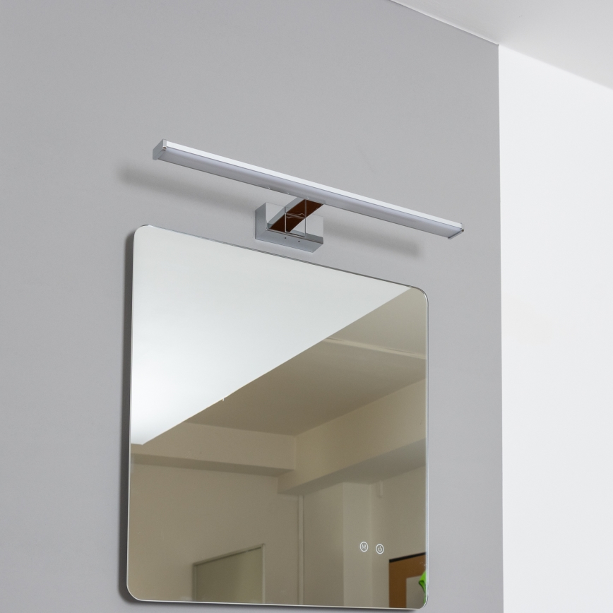 Brilagi - Luz LED para espejo de baño 3 en 1 VESTRA LED/12W/230V 60 cm IP44 cromo brillante