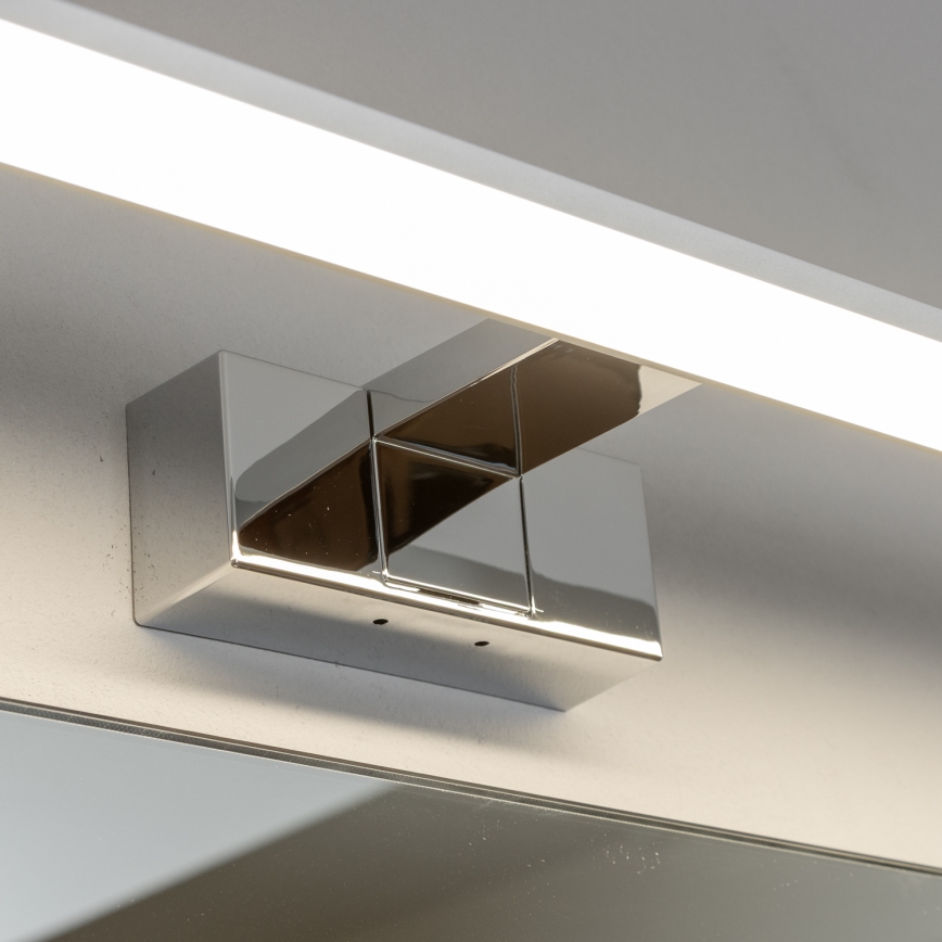 Brilagi - Luz LED para espejo de baño 3 en 1 VESTRA LED/12W/230V 60 cm IP44 cromo brillante