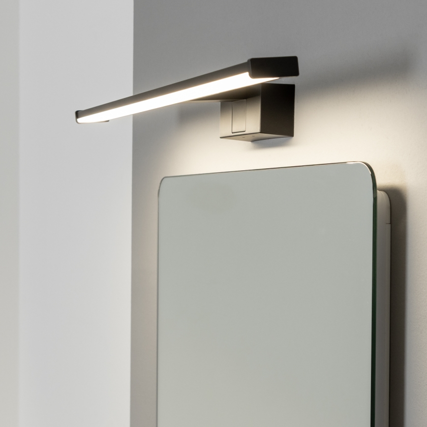 Brilagi - Iluminación LED para espejo de baño 3 en 1 VESTRA LED/12W/230V 60 cm IP44 negra