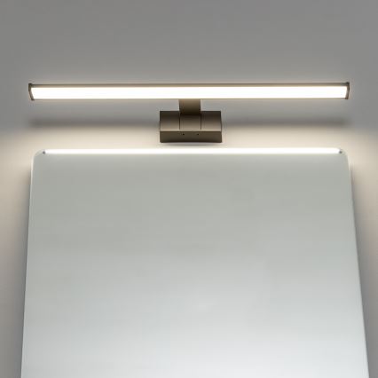 Brilagi - Iluminación LED para espejo de baño 3 en 1 VESTRA LED/12W/230V 60 cm IP44 negra