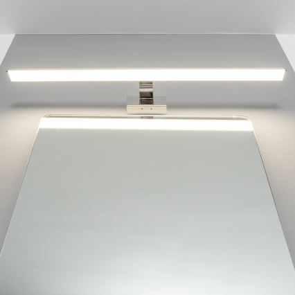 Brilagi - Iluminación LED para espejo de baño 3 en 1 VESTRA LED/15W/230V 80 cm IP44 cromo brillante