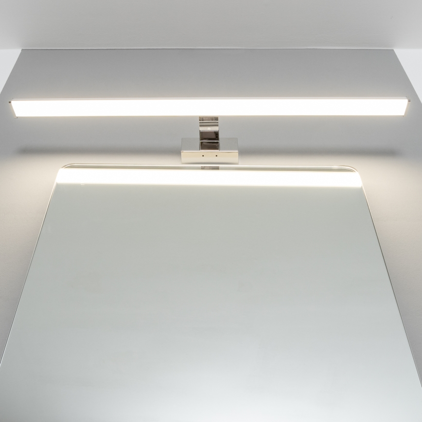 Brilagi - Iluminación LED para espejo de baño 3 en 1 VESTRA LED/15W/230V 80 cm IP44 cromo brillante