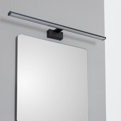 Brilagi - Iluminación LED para espejo de baño 3 en 1 VESTRA LED/15W/230V 80 cm IP44 negra