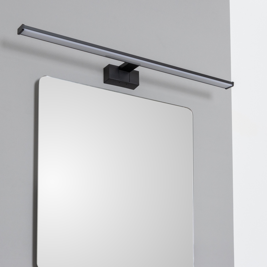 Brilagi - Iluminación LED para espejo de baño 3 en 1 VESTRA LED/15W/230V 80 cm IP44 negra