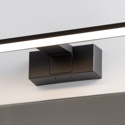 Brilagi - Iluminación LED para espejo de baño 3 en 1 VESTRA LED/15W/230V 80 cm IP44 negra