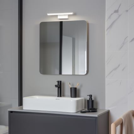 Brilagi - Iluminación LED 3 en 1 para espejo de baño VESTRA LED/6W/230V 30 cm IP44 blanco