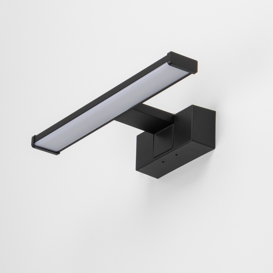 Brilagi - Iluminación LED 3 en 1 para espejo de baño VESTRA LED/6W/230V 30 cm IP44 negro