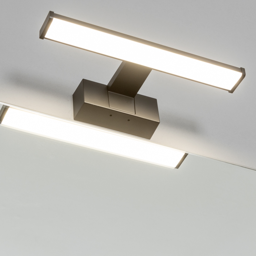 Brilagi - Iluminación LED 3 en 1 para espejo de baño VESTRA LED/6W/230V 30 cm IP44 negro