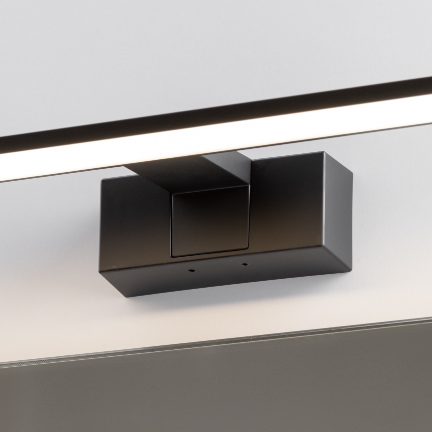 Brilagi - Iluminación LED 3 en 1 para espejo de baño VESTRA LED/6W/230V 30 cm IP44 negro