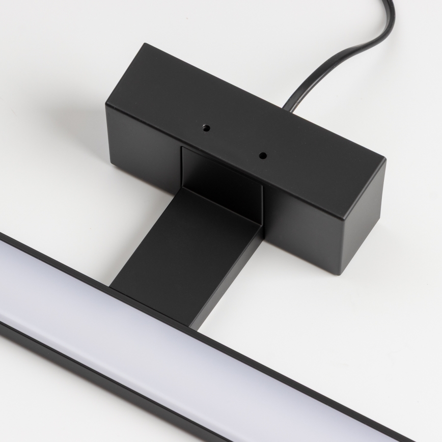 Brilagi - Iluminación LED 3 en 1 para espejo de baño VESTRA LED/6W/230V 30 cm IP44 negro