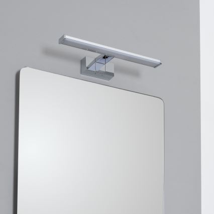 Brilagi - Iluminación LED 3 en 1 para espejo de baño VESTRA LED/8W/230V 40 cm IP44 cromo brillante