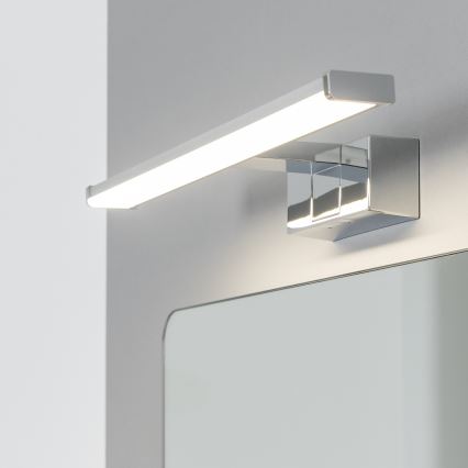 Brilagi - Iluminación LED 3 en 1 para espejo de baño VESTRA LED/8W/230V 40 cm IP44 cromo brillante