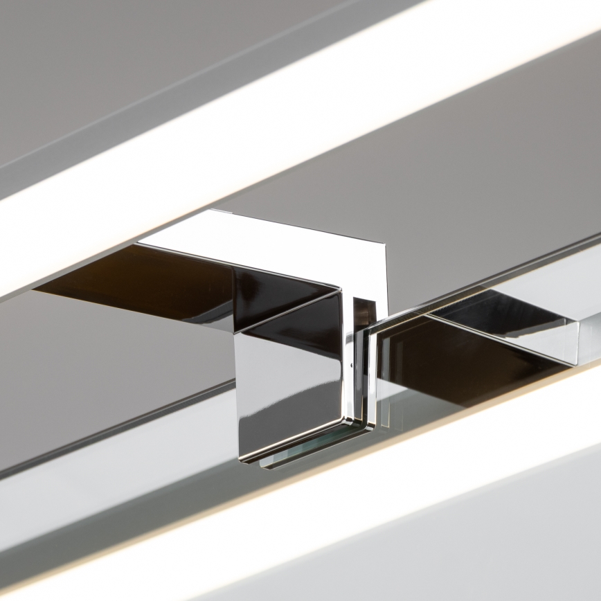 Brilagi - Iluminación LED 3 en 1 para espejo de baño VESTRA LED/8W/230V 40 cm IP44 cromo brillante