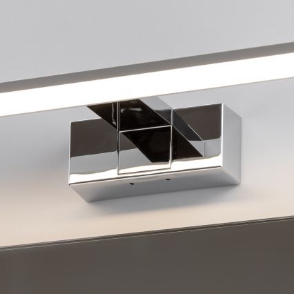 Brilagi - Iluminación LED 3 en 1 para espejo de baño VESTRA LED/8W/230V 40 cm IP44 cromo brillante