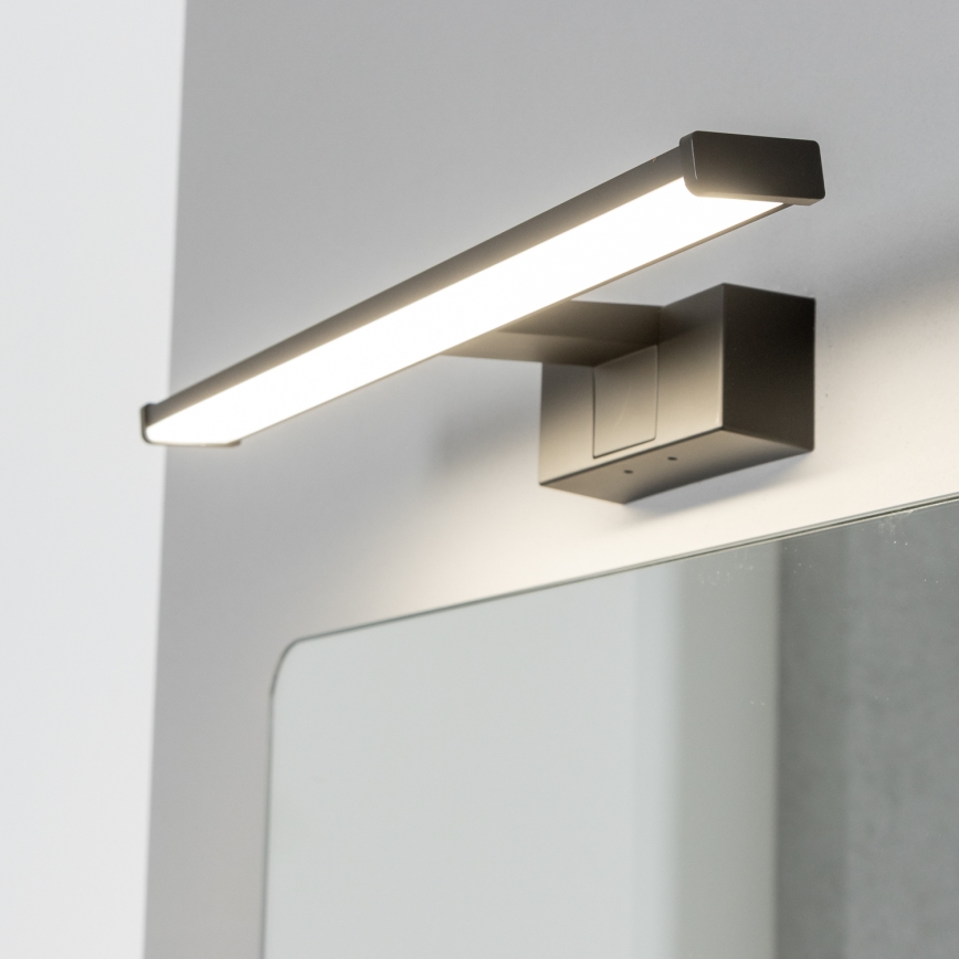 Brilagi - Luz LED 3 en 1 para espejo de baño VESTRA LED/8W/230V 40 cm IP44 negro