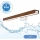 Brilagi - Iluminación LED para espejos de baño WOODY MIRROR LED/12W/230V 60 cm IP44 roble cereza/blanco