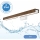 Brilagi - Iluminación LED para espejos de baño WOODY MIRROR LED/12W/230V 60 cm IP44 roble nogal/blanco