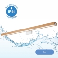 Brilagi - Iluminación LED para espejos de baño WOODY MIRROR LED/15W/230V 90 cm IP44 roble/blanco