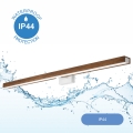 Brilagi - Iluminación LED para espejos de baño WOODY MIRROR LED/15W/230V 90 cm IP44 roble cereza/blanco