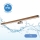 Brilagi - Iluminación LED para espejos de baño WOODY MIRROR LED/15W/230V 90 cm IP44 roble cereza/cromo brillante