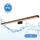 Brilagi - Iluminación LED para espejos de baño WOODY MIRROR LED/15W/230V 90 cm IP44 roble cereza/negro