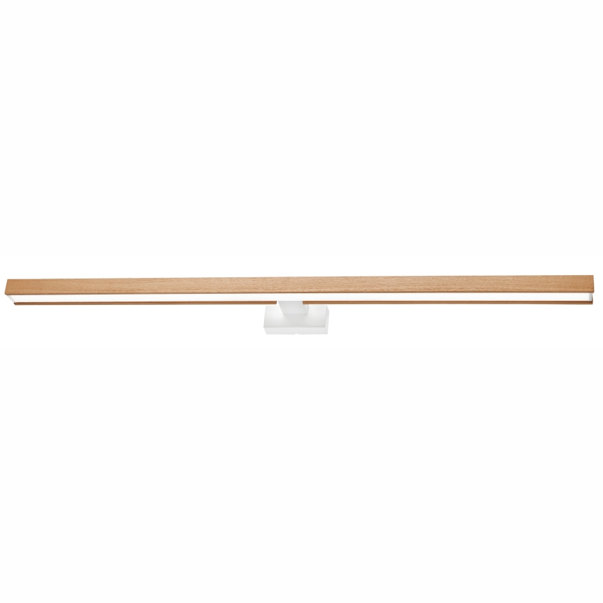 Brilagi - Iluminación LED para espejos de baño WOODY MIRROR LED/15W/230V 90 cm IP44 roble/blanco
