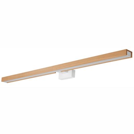 Brilagi - Iluminación LED para espejos de baño WOODY MIRROR LED/15W/230V 90 cm IP44 roble/blanco