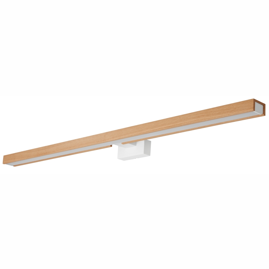 Brilagi - Iluminación LED para espejos de baño WOODY MIRROR LED/15W/230V 90 cm IP44 roble/blanco
