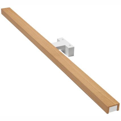 Brilagi - Iluminación LED para espejos de baño WOODY MIRROR LED/15W/230V 90 cm IP44 roble/blanco