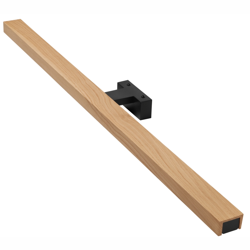 Brilagi - Iluminación LED para espejos de baño WOODY MIRROR LED/15W/230V 90 cm IP44 roble/negro