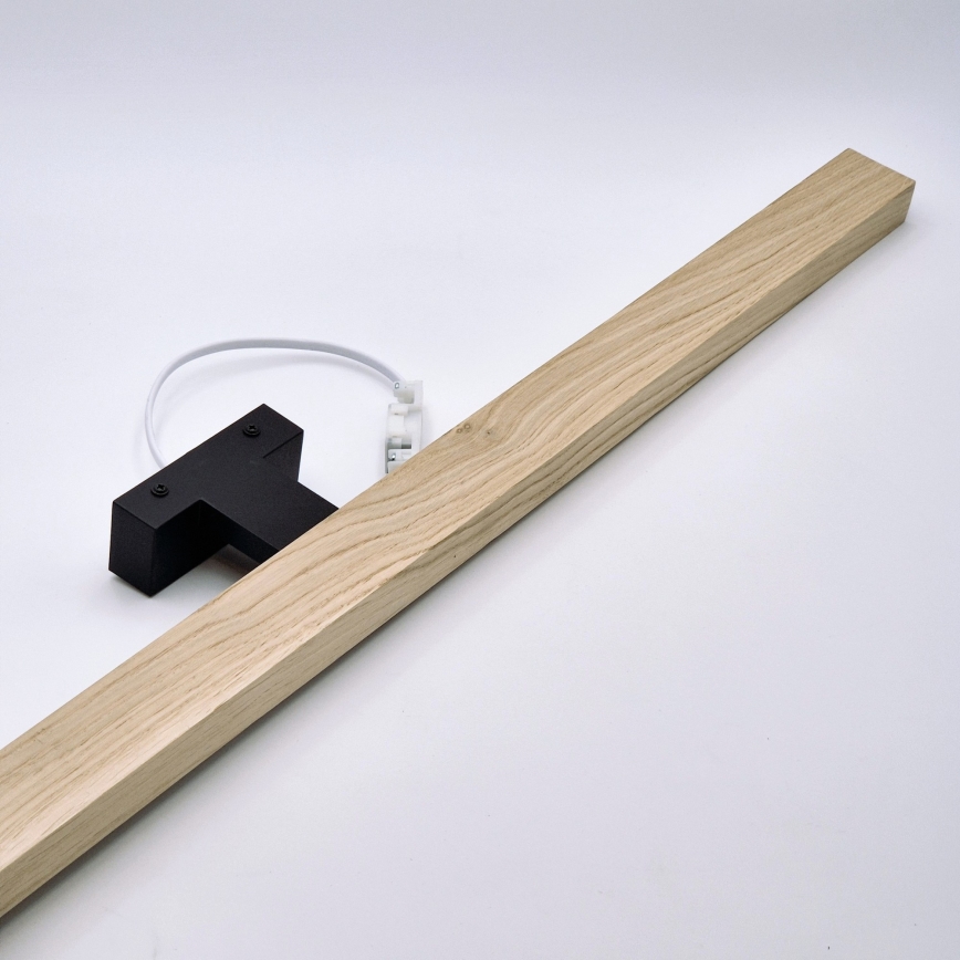 Brilagi - Iluminación LED para espejos de baño WOODY MIRROR LED/15W/230V 90 cm IP44 roble/negro