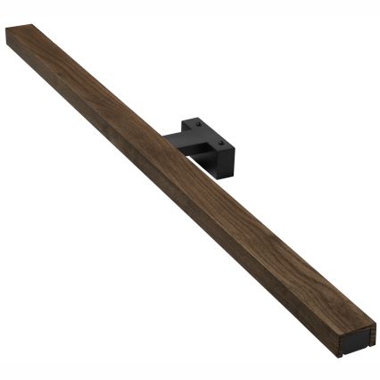 Brilagi - Iluminación LED para espejos de baño WOODY MIRROR LED/15W/230V 90 cm IP44 roble nogal/negro
