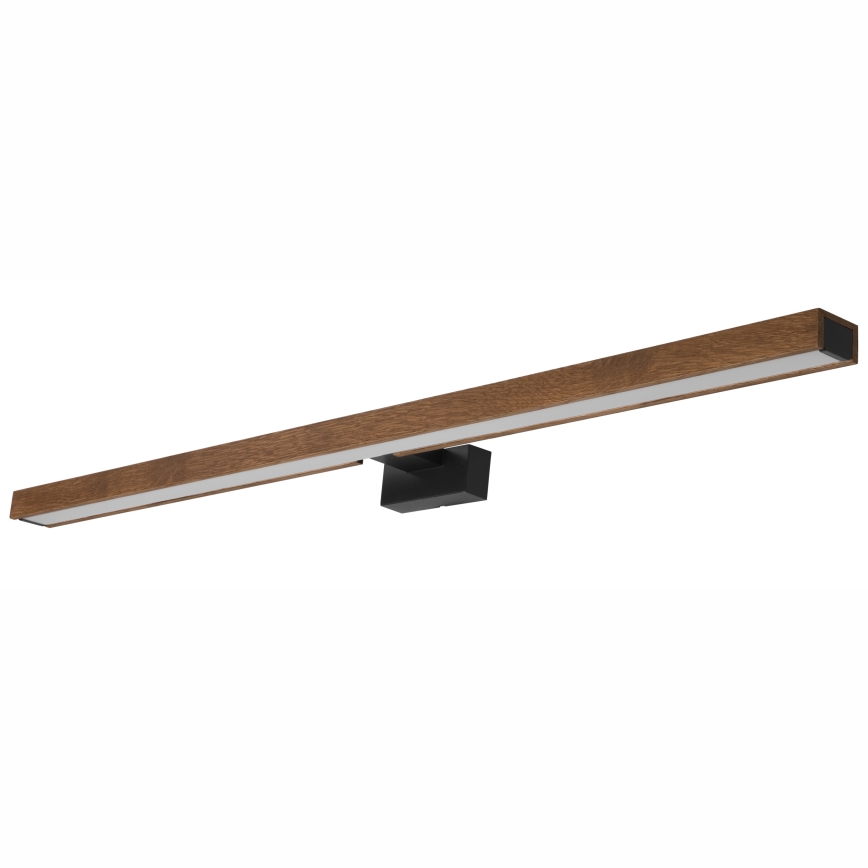 Brilagi - Iluminación LED para espejos de baño WOODY MIRROR LED/15W/230V 90 cm IP44 roble cereza/negro