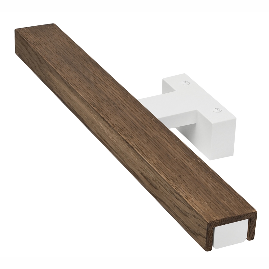 Brilagi - Iluminación LED para espejos de baño WOODY MIRROR LED/8W/230V 40 cm IP44 roble nogal/blanco