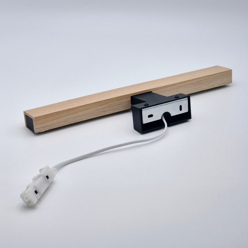 Brilagi - Iluminación LED para espejos de baño WOODY MIRROR LED/8W/230V 40 cm IP44 roble/negro