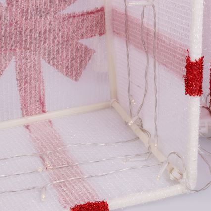 Brilagi - Juego de 3 luces LED para exterior, decoración navideña LED/2,6W/3xAA IP44 regalos