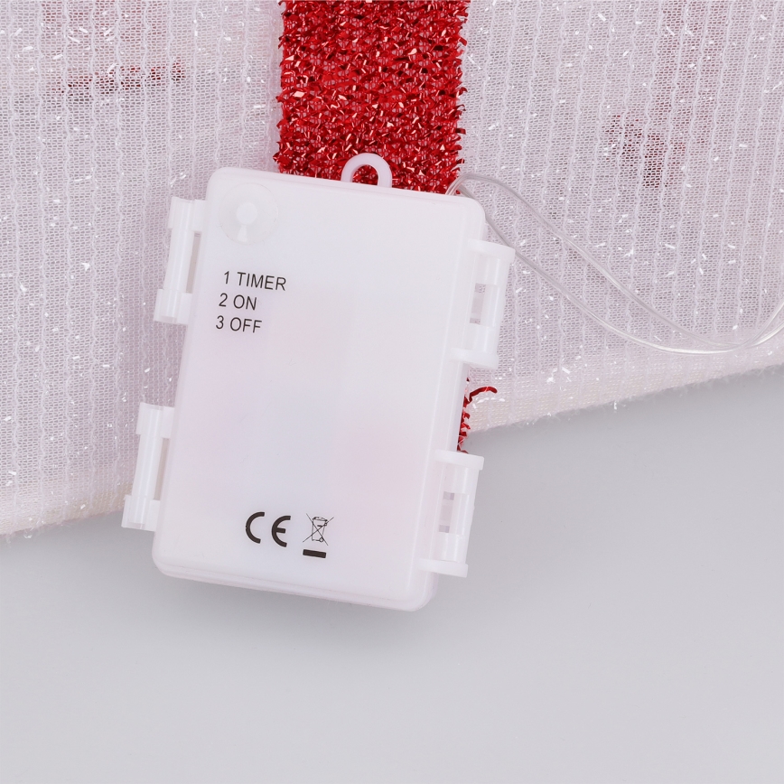 Brilagi - Juego de 3 luces LED para exterior, decoración navideña LED/2,6W/3xAA IP44 regalos